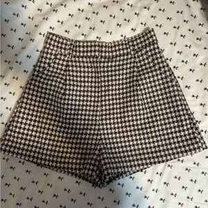 Houndstooth Shorts